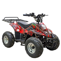 Электроквадроцикл GreenCamel Гоби K70 (36V 800W R7 Дифференциал) армейский красный