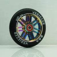 Колесо KRIEGER KRW-011NB для трюкового самоката 110 мм Neo Chrome